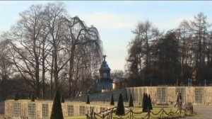 Парк Сан Суси в Потсдаме Германия, декабрь 2015 года