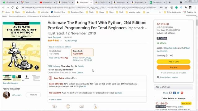 बेस्ट पाइथन बुक्स python books for beginners to advanced