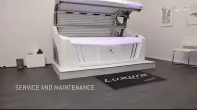 Горизонтальный солярий Luxura X10 смотреть онлайн