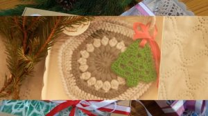 Красиво упаковываем вязаные подарки ! Видео обзор Подарков !