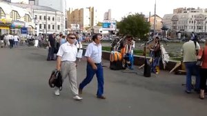 Эквадорские индейцы (Yarik Ecuador) в Москве