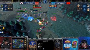 FoCuS (O) vs TH000 (HU) WarCraft Gold League Summer 2019 (Miker)