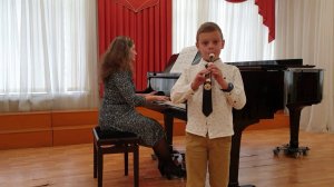 Иванов Алексей, 1 класс, блокфлейта. Вивальди А. «Зима» (фрагмент)