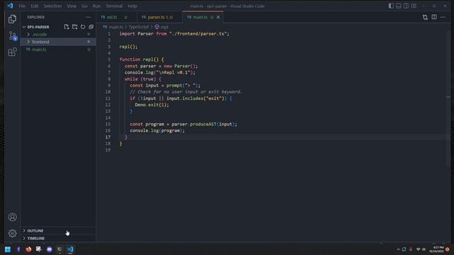 Abstract Syntax Tree & Binary Operations  - Programming Language From Scratch