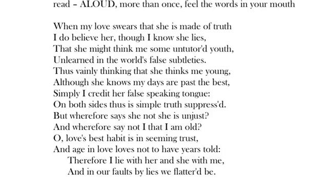 Sonnet 138 Step One смотреть онлайн