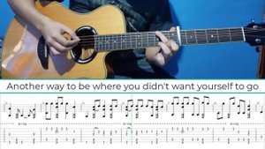 Cyberpunk Edgerunners/2077 - I Really Want To Stay At Your House | Fingerstyle Guitar + TAB + Lyric