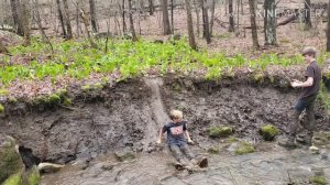 Mud sliding!!!!!!