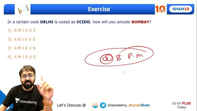 CAT 2021 | Logical Reasoning | Coding Decoding Series - I | Target 99 | Ronak Shah