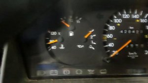 Глючит указатель температуры на Mercedes Benz W124