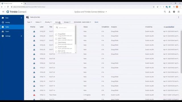 Trimble SysQue and Connect part 6: Product Information Dashboard смотреть онлайн