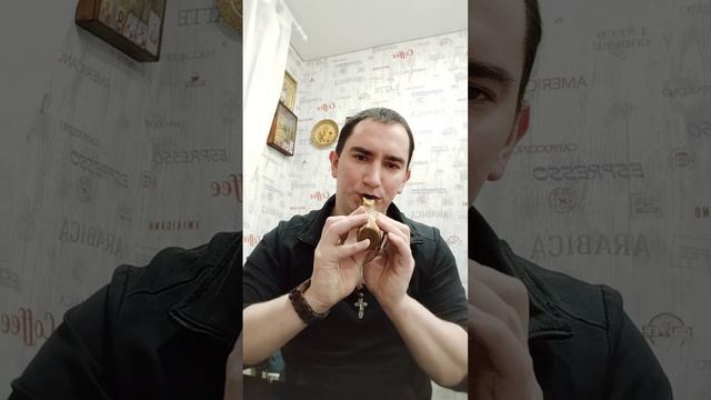 Окарина из веточки акации.