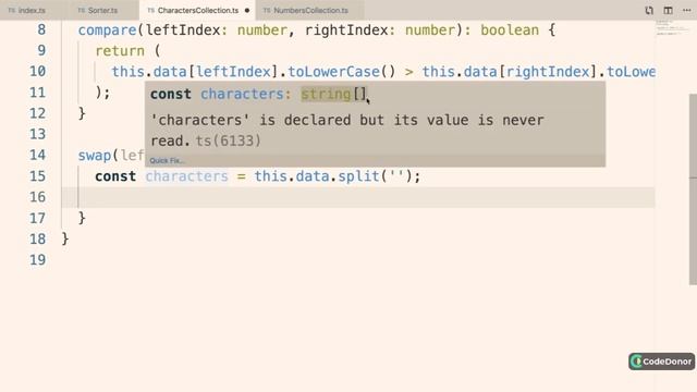 23. Sorting Arbitrary Collections | Typescript #typescript #javascript #learning