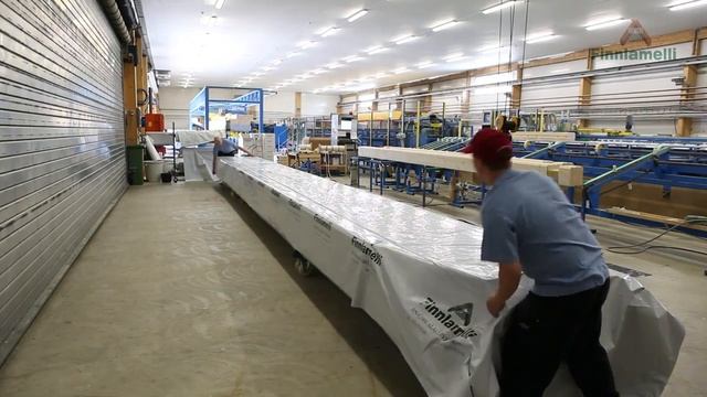 Дома из клееного бруса Finnlamelli смотреть онлайн