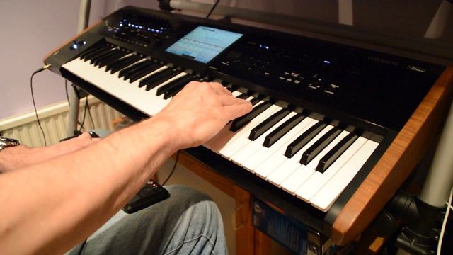 Korg Kronos song Ghosts 3.11.2018 смотреть онлайн