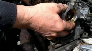 Fiat punto 176. Прокладка ГБЦ. Поменял сам.