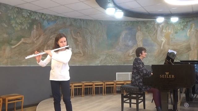 Б  Марчелло Соната ре минор 1 часть Исп  Евстифеева М