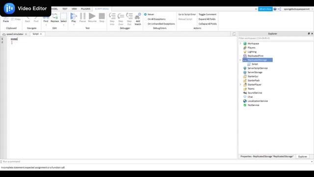 How to Remove Default loading screen on Roblox Studio (Roblox 2020) смотреть онлайн