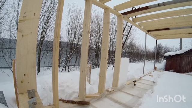 Строительство дачного домика.Продолжение.#маленькийдомик#жилаябытовка