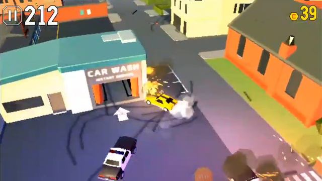 Getaway 2 , прохождение , жёлтая машина идёт на таран смотреть онлайн