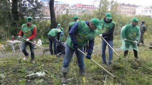 Глеб Фетисов очистил Томск от мусора