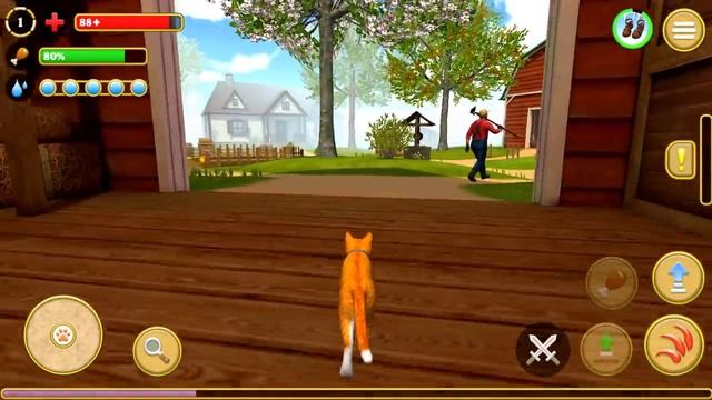 ОБЗОР ВЕСЕЛЫХ ИГР Симулятор Кота и Кошки, Pepi Super Stores, Scary Teacher 3d - часть 75 смотреть онлайн