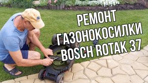 Ремонт газонокосилки bosch rotak 37