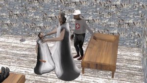 Granny vs Aliashraf funny animation part 86 : Ice Scream, Mr Meat, Baldi