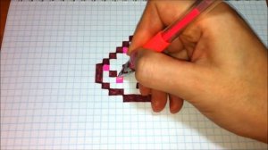 Простые рисунки #426 Красный камень из Майнкрафт / Redstone Minecraft