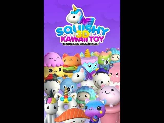 3D SQUISHY KAWAII TOY. Full collection. 3D Сквиши. Полная коллекция. Android⧸iOS смотреть онлайн