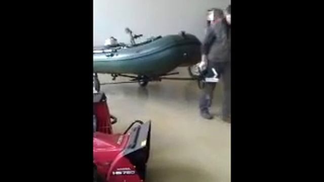 Телега "Удача-К" для лодок ПВХ смотреть онлайн