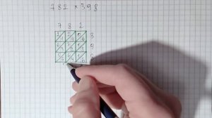 Метод Решëтки умножение! Вместо столбика!