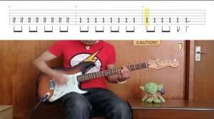 Blur - Song 2 (Guitar Cover / Play Along Tabs)