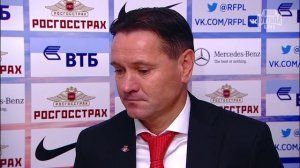 Динамо (Москва) - Спартак (Москва), Аленичев, Интервью
