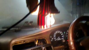 включение печки после замены радиатора на Toyota cresta GX90