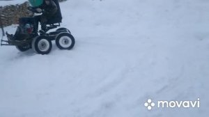 Покатушки на минитракторе