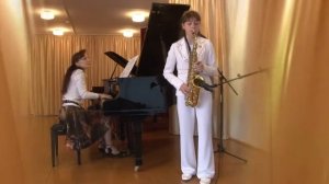 Тарантелла для саксофона альта с оркестром Г. Калинкович