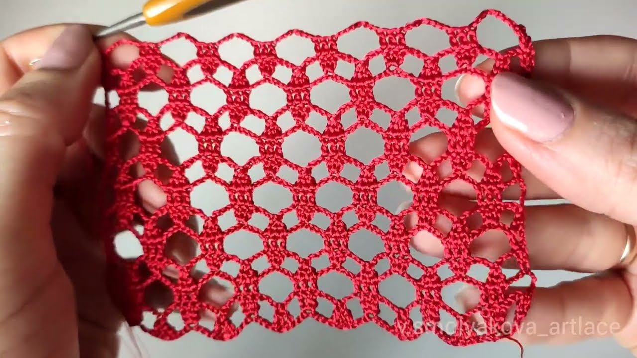 Узор крючком ✓9 смотреть онлайн