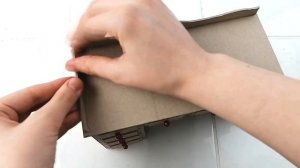 Винтажный столик для куклы из картона / Мебель для кукол