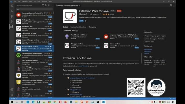 「PinoyKowder」 → Compile and Run Java Code in Visual Studio Code Tagalog using VSCode Java Extension смотреть онлайн