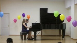 Либертанго. Астор Пьяцолла. (Фортепиано). #ансамбль #фортепиано  #рояль #танго #дуэт #композитор