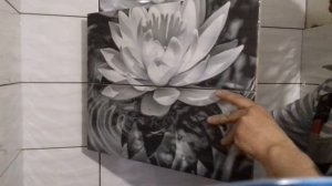Скрытый люк под плиткой,нажимной