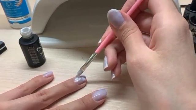 Делаю маникюр В СТИЛЕ #milka ?| + ОБЗОР на КИСТИ? смотреть онлайн