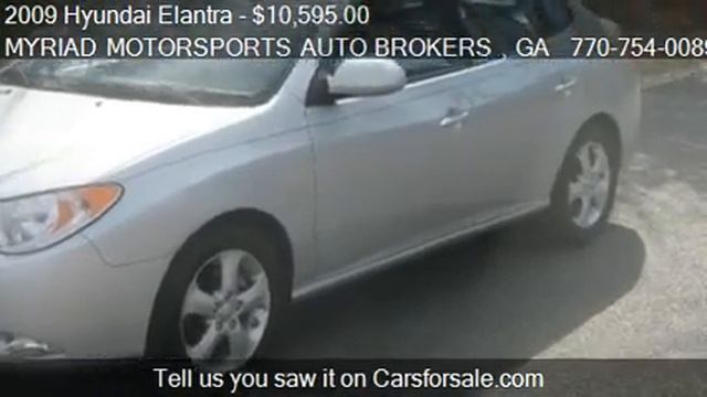 2009 Hyundai Elantra SE for sale in Alpharetta, GA 30009 at смотреть онлайн