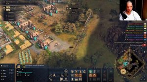 Играем за Орден Дракона в формате 4х4 в Age of Empires IV / От первого лица