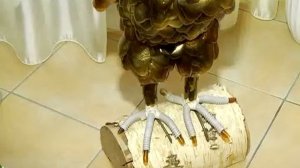 Птицы из пластиковых бутылок