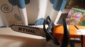 Детская игрушечная пила "STIHL"