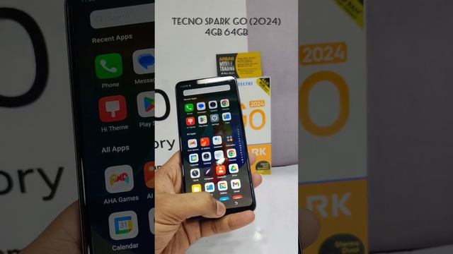 Tecno Spark Go (2024) 4+4GB 64GB (Gravity Black)