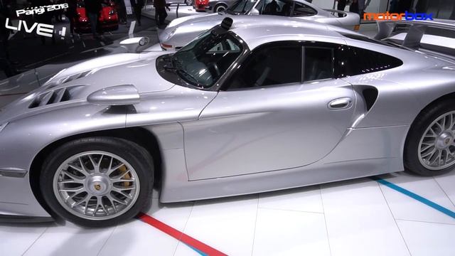 Porsche 959 Carrera GT 911 GT1 e 918 Spyder  Live dal salone di Parigi 2018