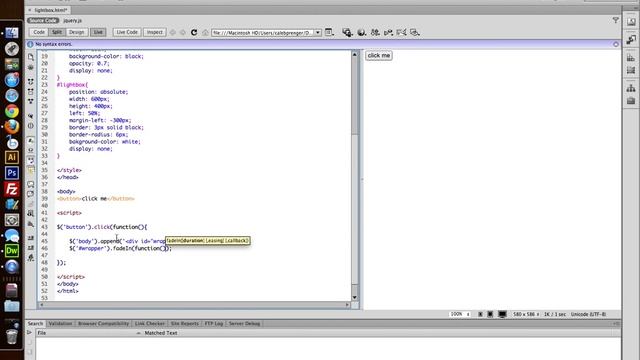 jQuery/Javascript LIghtbox Video Tutorial смотреть онлайн