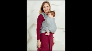 как завязывать слинг шарф для новорожденного